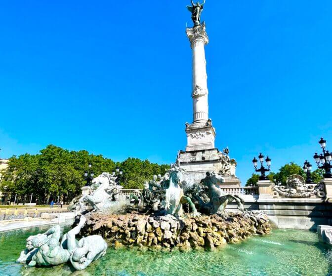 Monument aux Girondins Bordeaux