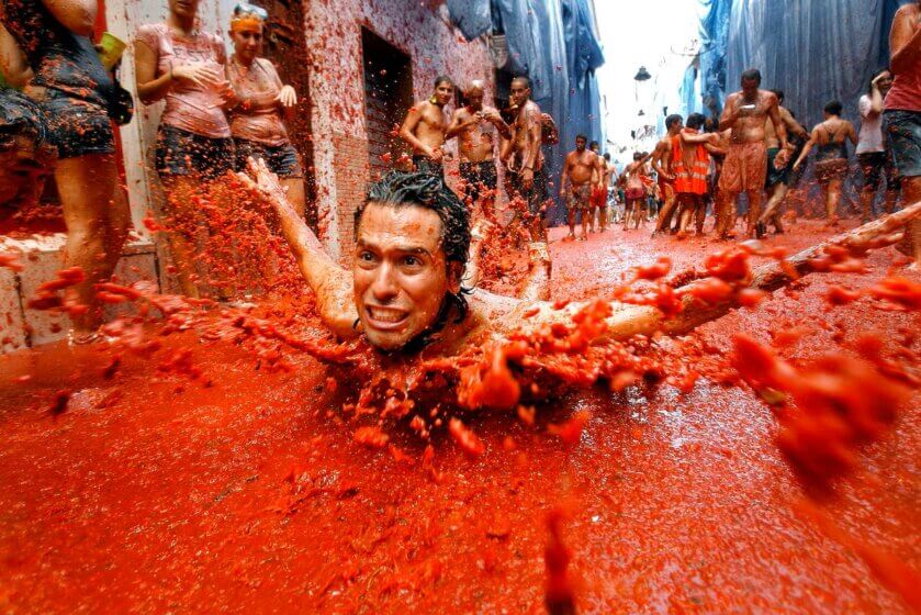 La Tomatina Festival Spain