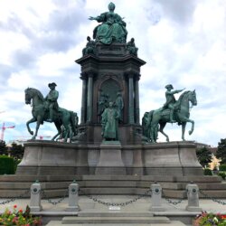 Maria Theresa Square in Vienna