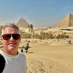 The Sphinx & Giza pyramids